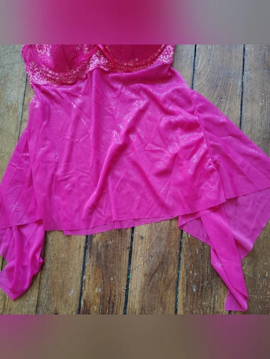 Victorias Secret Cami Lingerie Top Lace Y2K Whimsy Fairy Fairycore 34B Small NWT - Picture 5 of 9